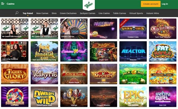 Mr Green Casino Review